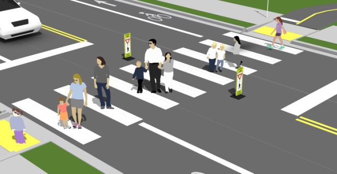 Are zebra Crossings Important for the Safe Crossing of Roads?